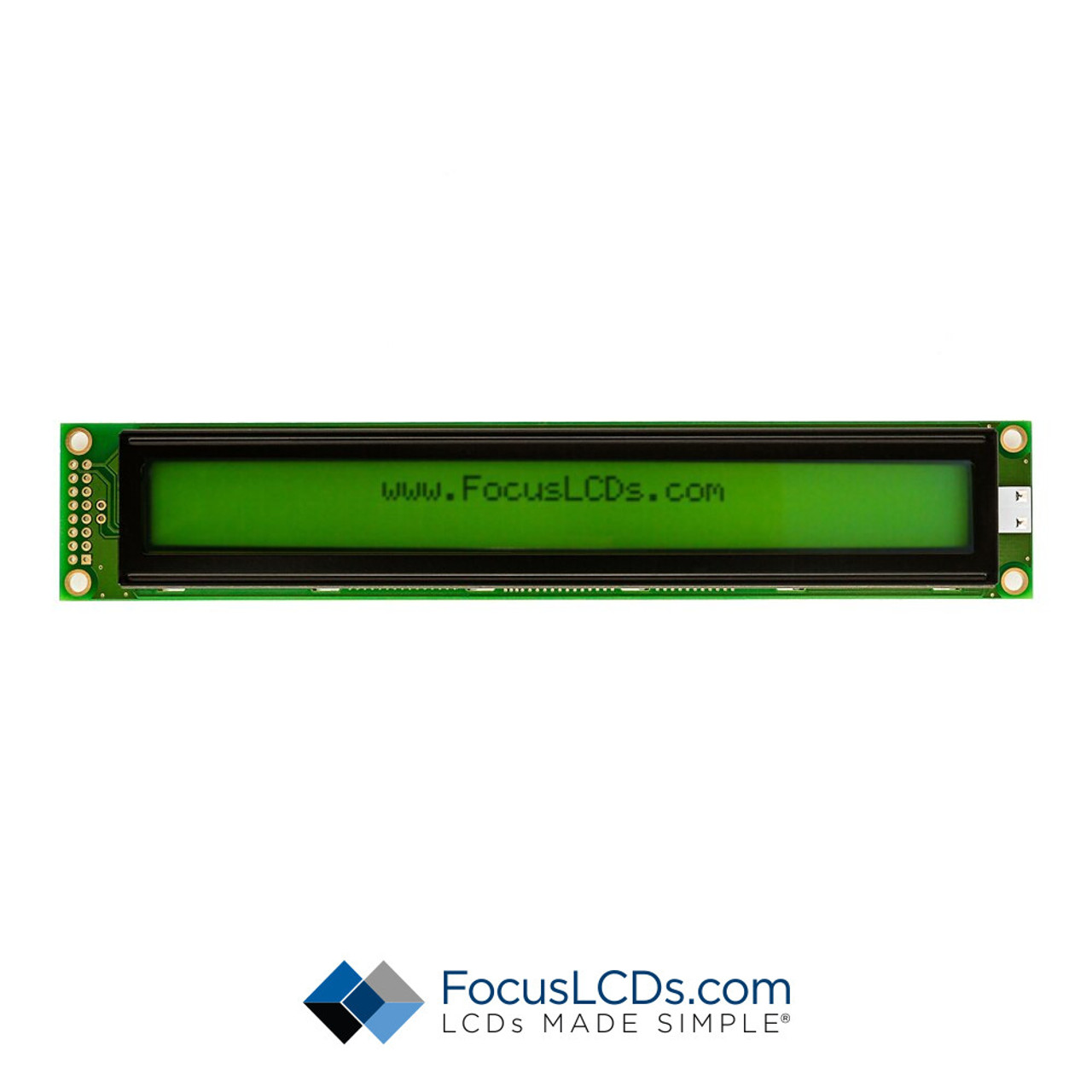 C402A-YTY-LW63 Focus LCDs  Écran LCD OLED à caractères et chiffres