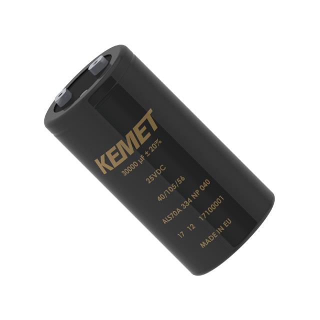 ALS70A181DA630 KEMET  Condensadores electrolíticos de aluminio