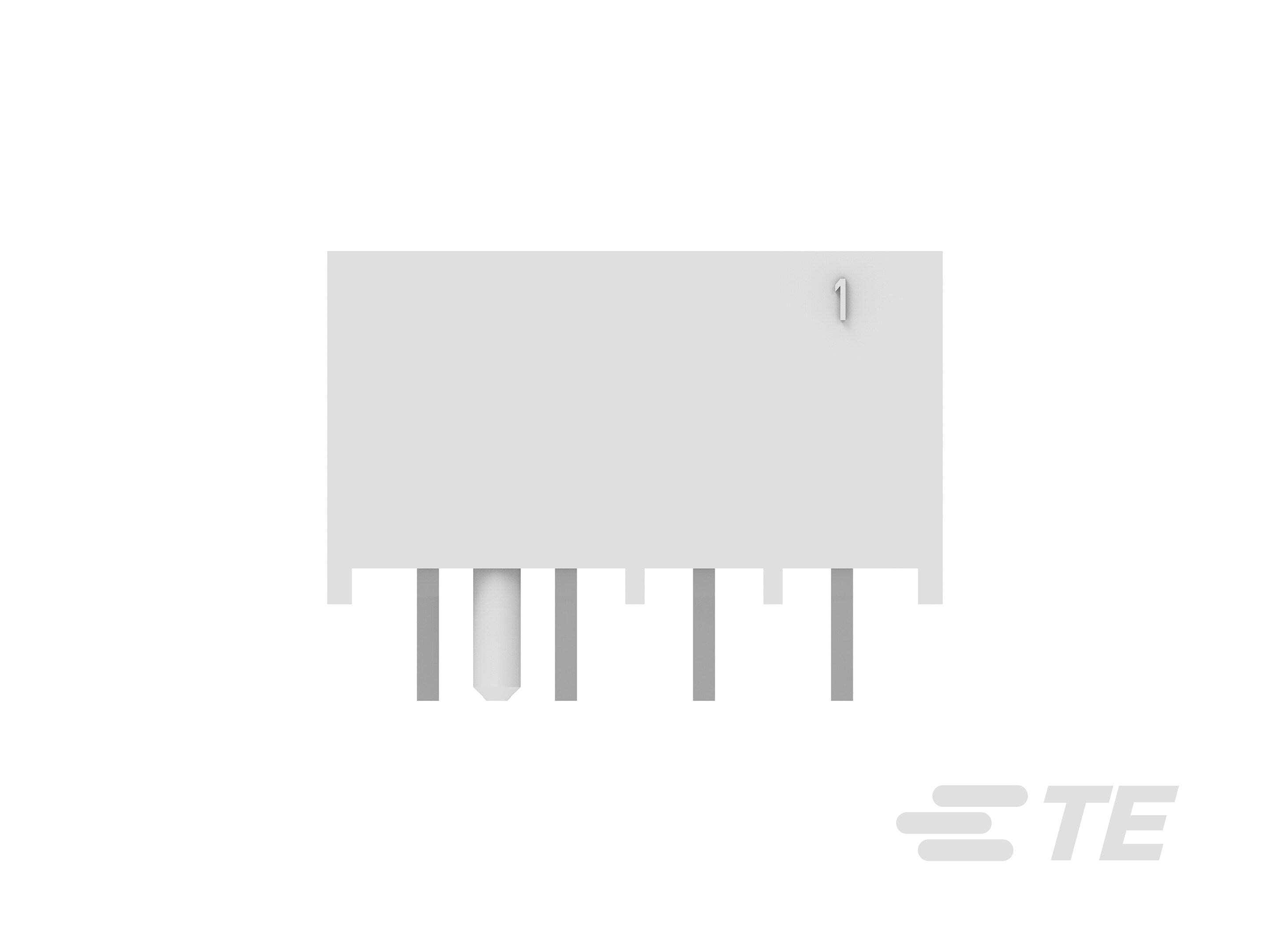1-1971845-4 TE Connectivity AMP Connectors  Embases à broches mâles