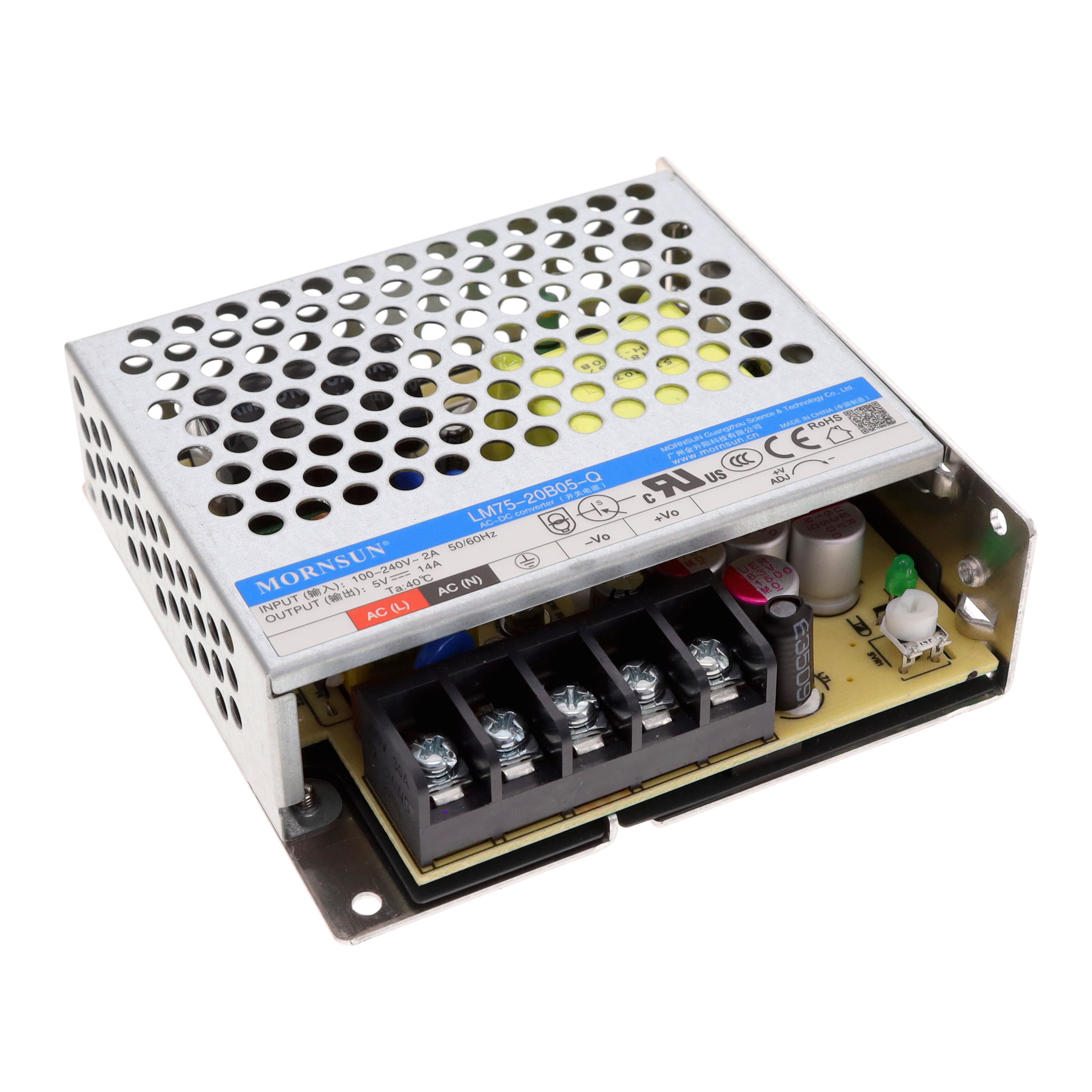 LM75-20B05-Q Mornsun America, LLC  AC DC Converters