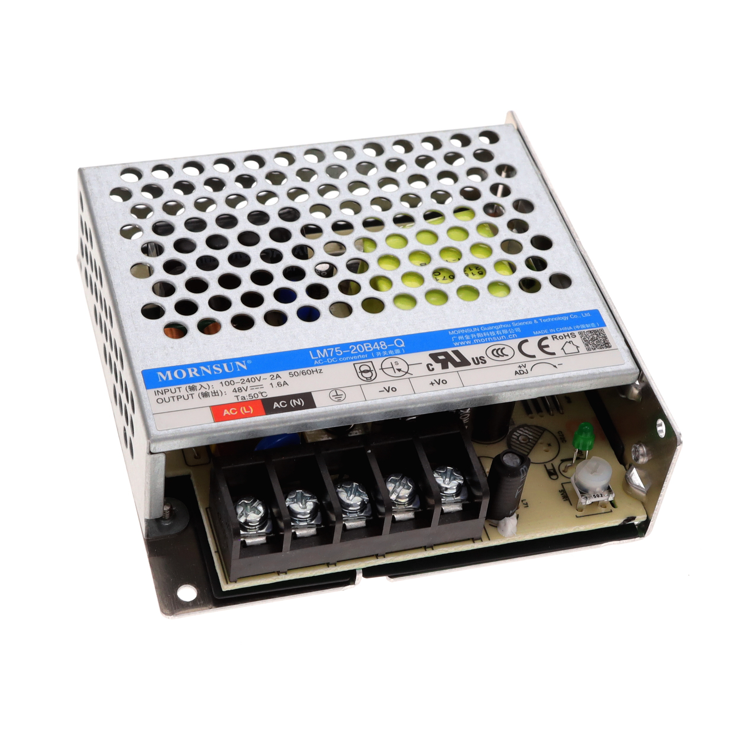 LM75-20B48-Q Mornsun America, LLC  AC DC Converters
