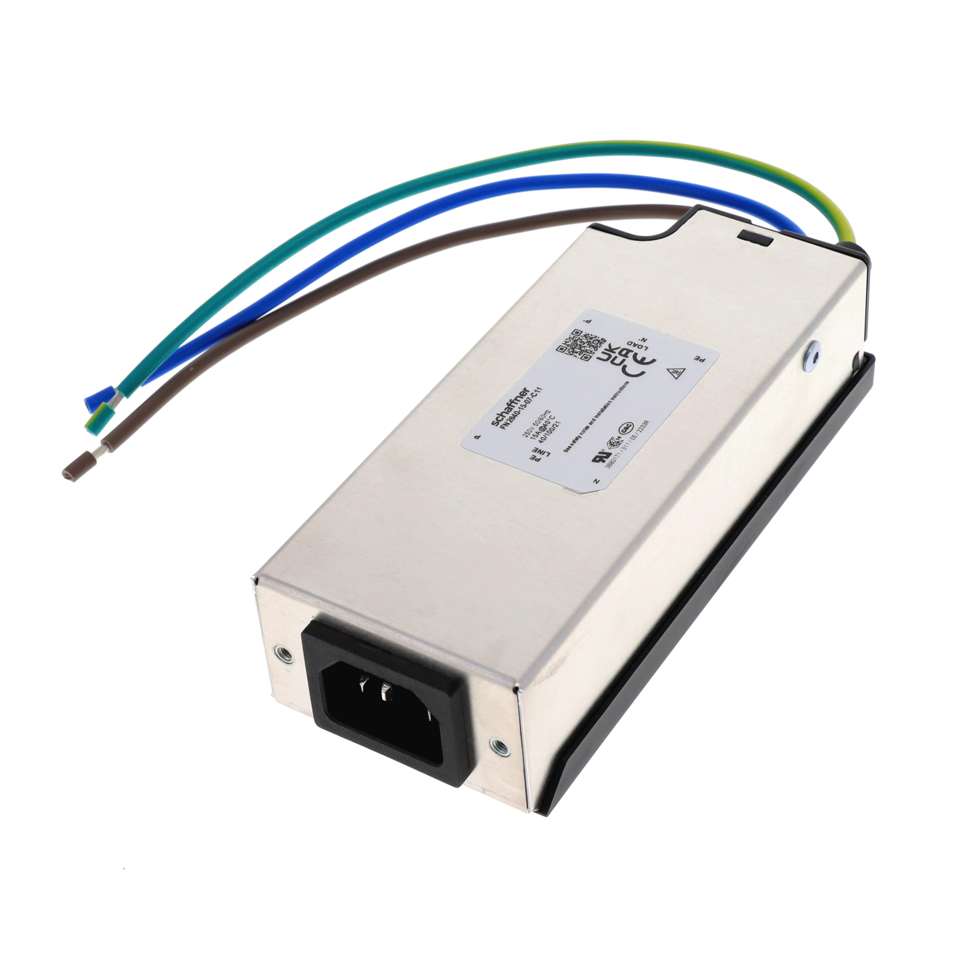 FN2640-15-07-C11 Schaffner EMC Inc.  Moduli di filtro di linea di alimentazione