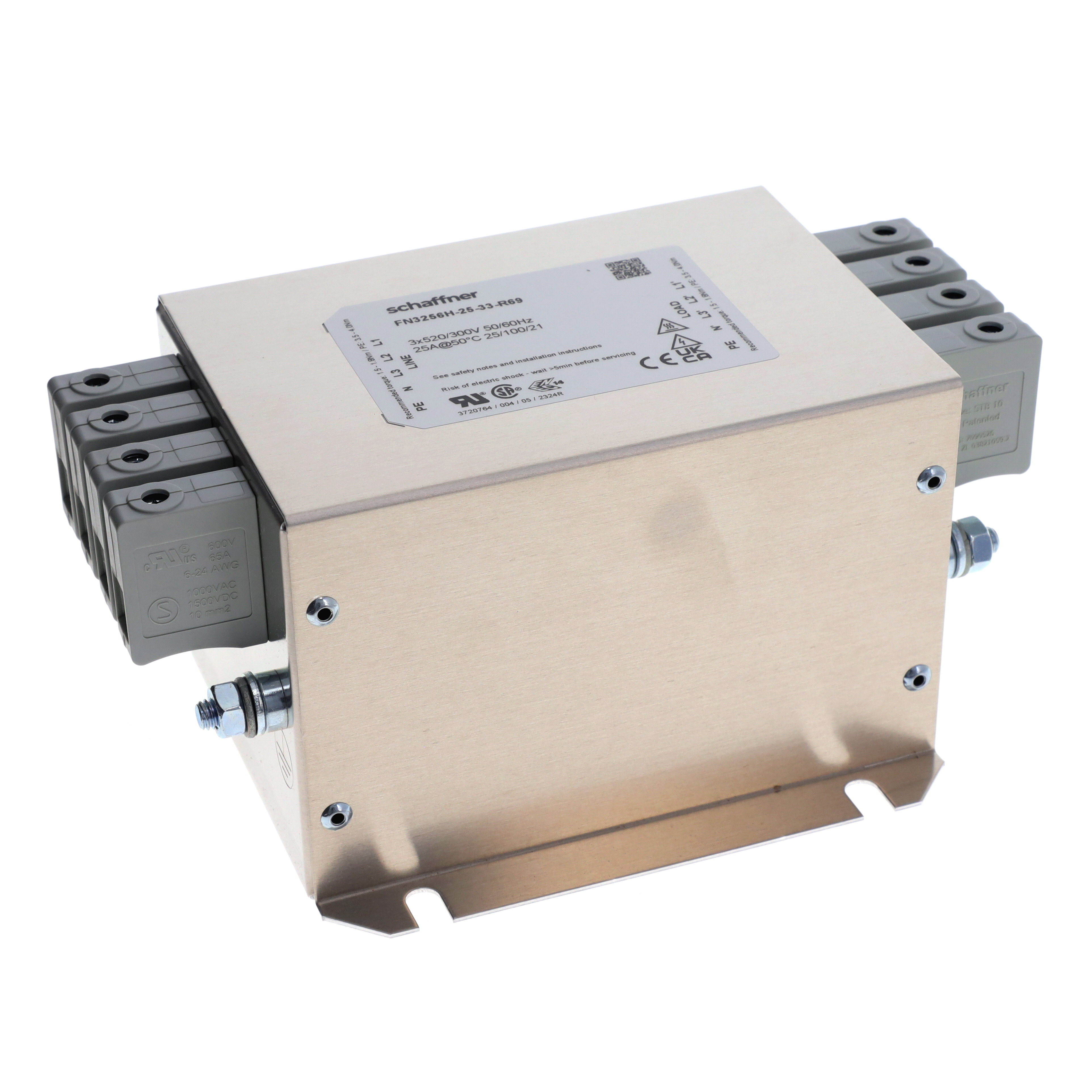 FN3256H-25-33-R69 Schaffner EMC Inc.  Power Line Filter Modules