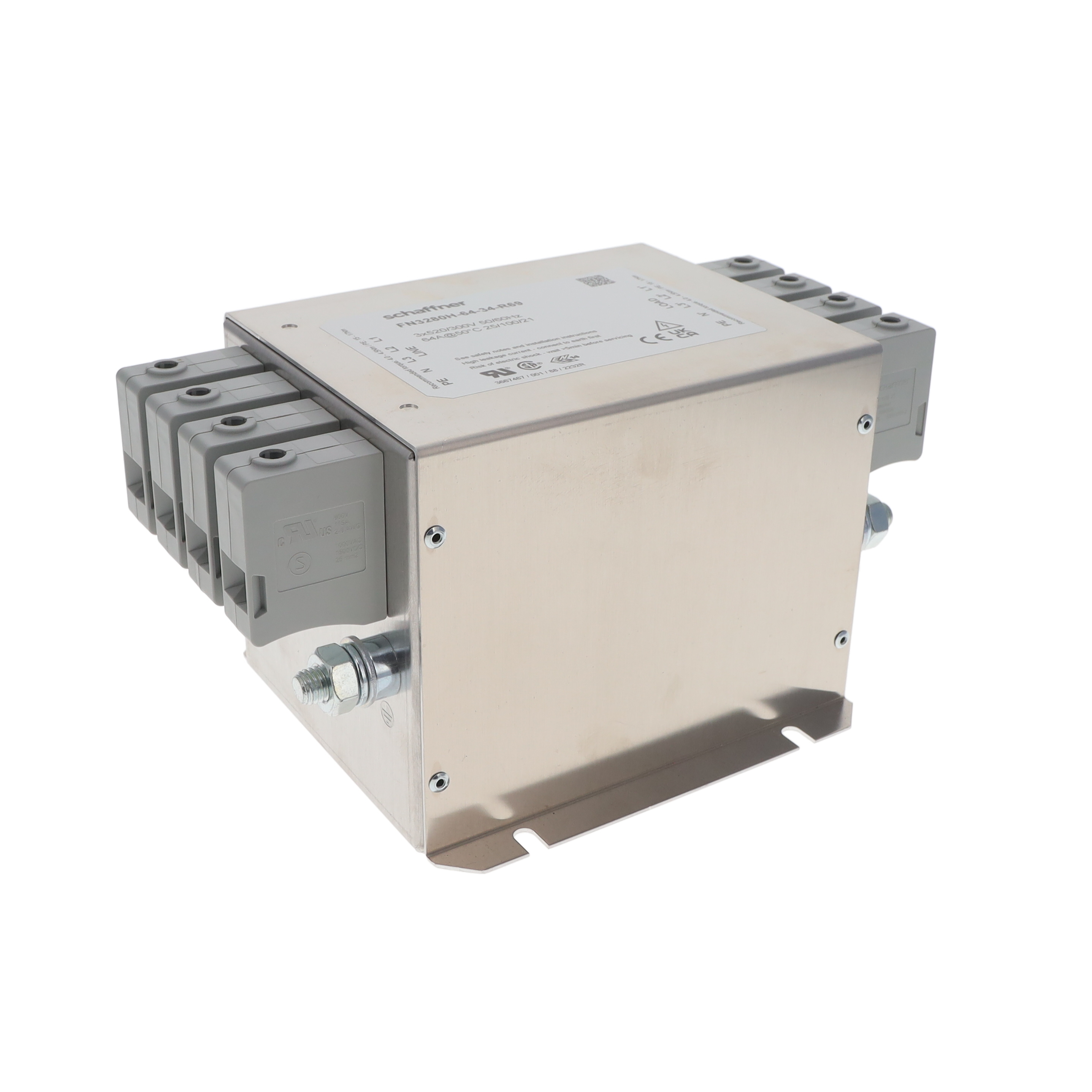 FN3280H-64-34-R69 Schaffner EMC Inc.  Modules de filtrage de ligne électrique