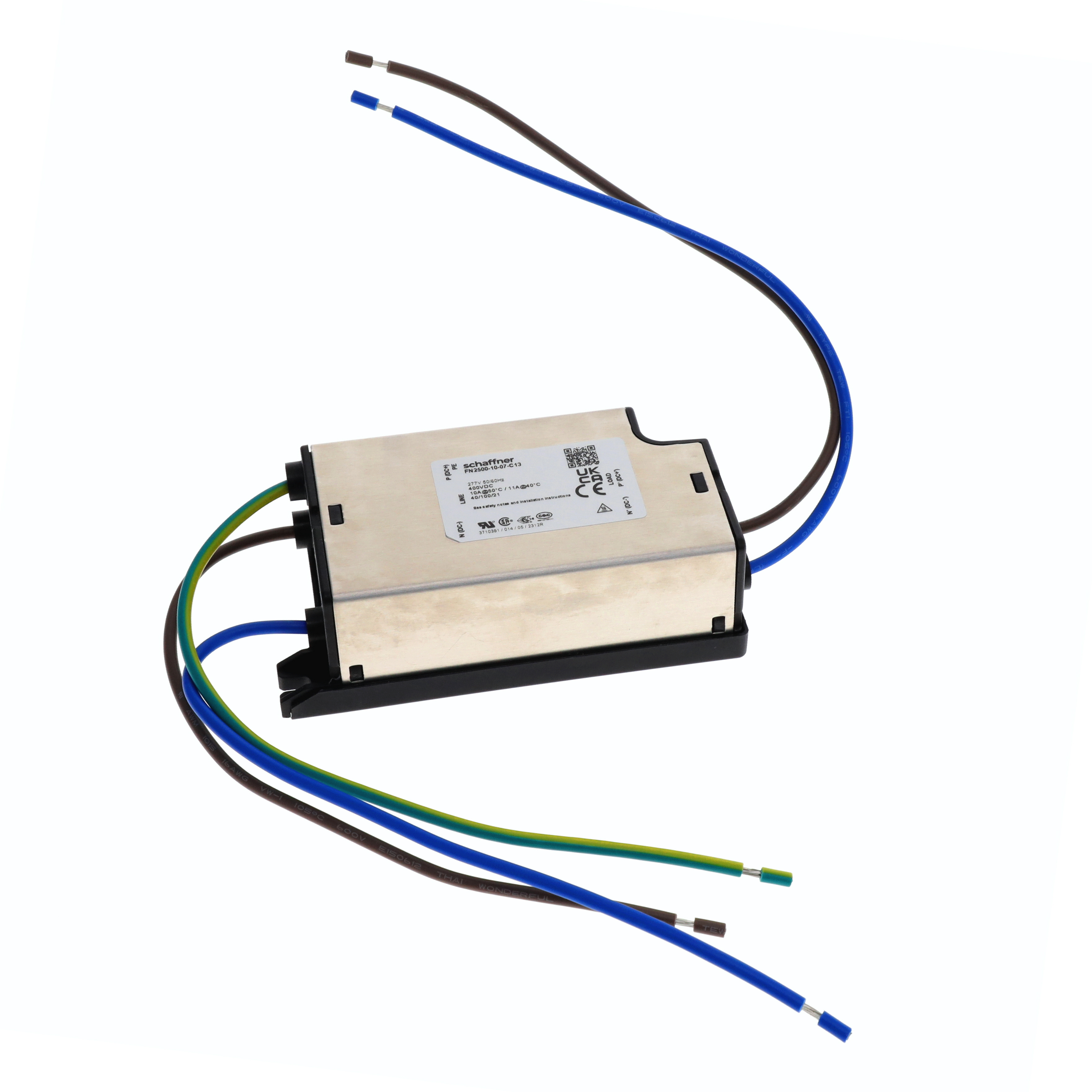 FN2500-10-07-C13 Schaffner EMC Inc.  Moduli di filtro di linea di alimentazione