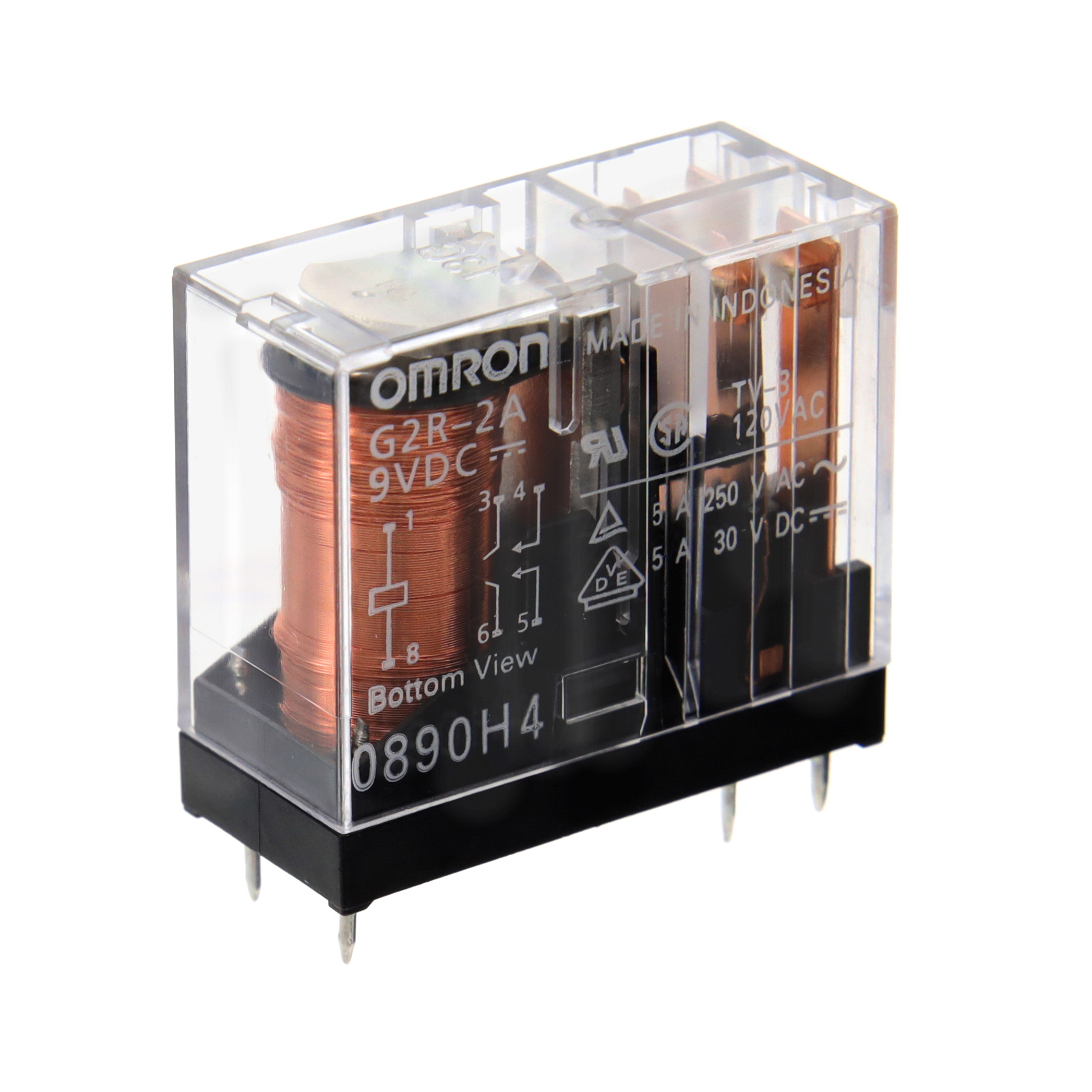 G2R-2A DC9 Omron Electronics Inc-EMC Div  Power Relays Over 2 Amps