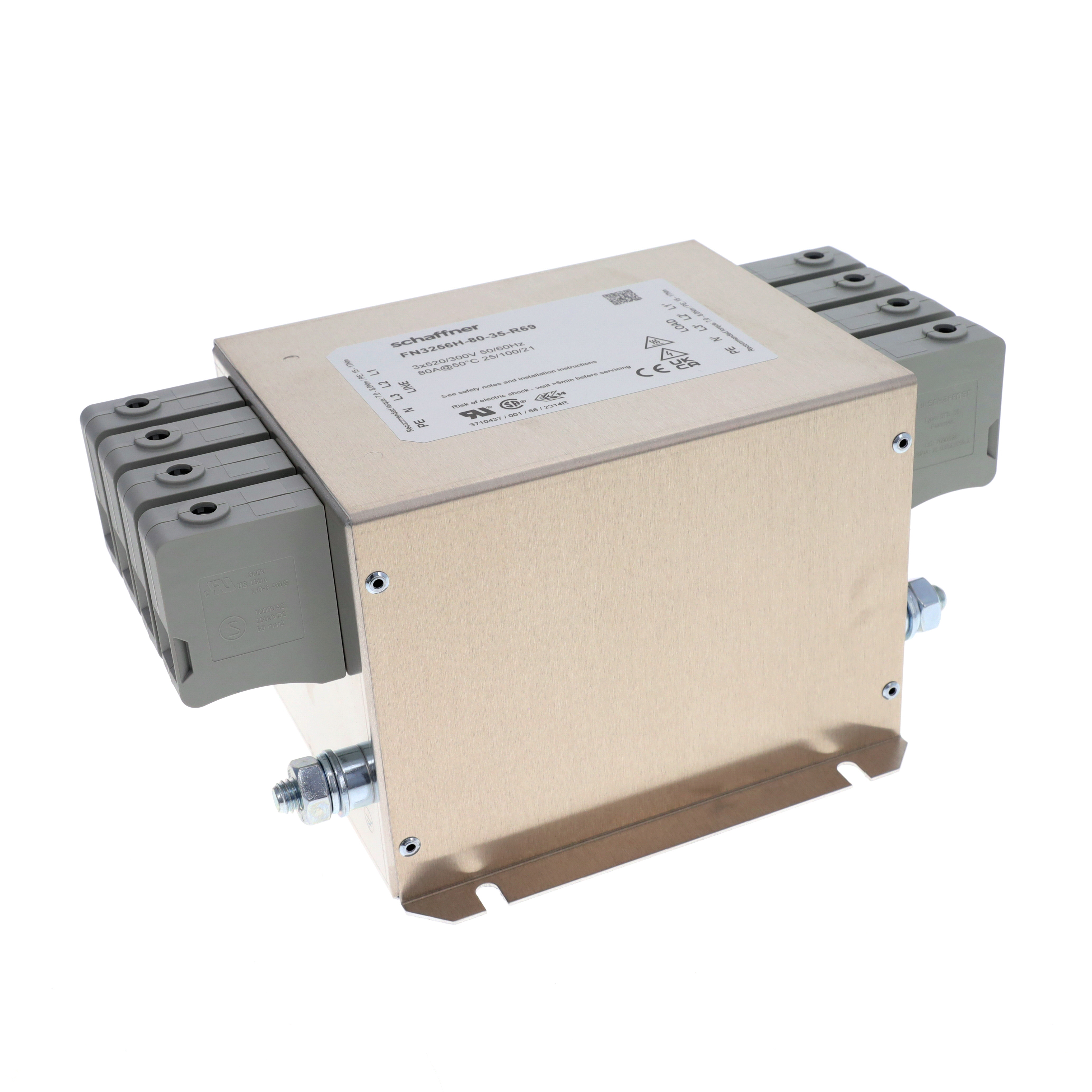 FN3256H-80-35-R69 Schaffner EMC Inc.  Moduli di filtro di linea di alimentazione