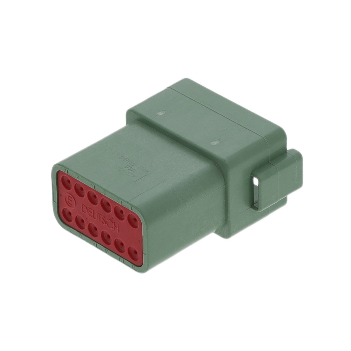 DT04-12PC-C015 TE Connectivity Deutsch Connectors  Boîtiers de connecteurs rectangulaires