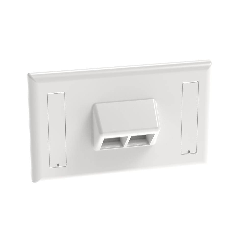 NK2HSFWHY Panduit Corp  Keystone Faceplates Frames