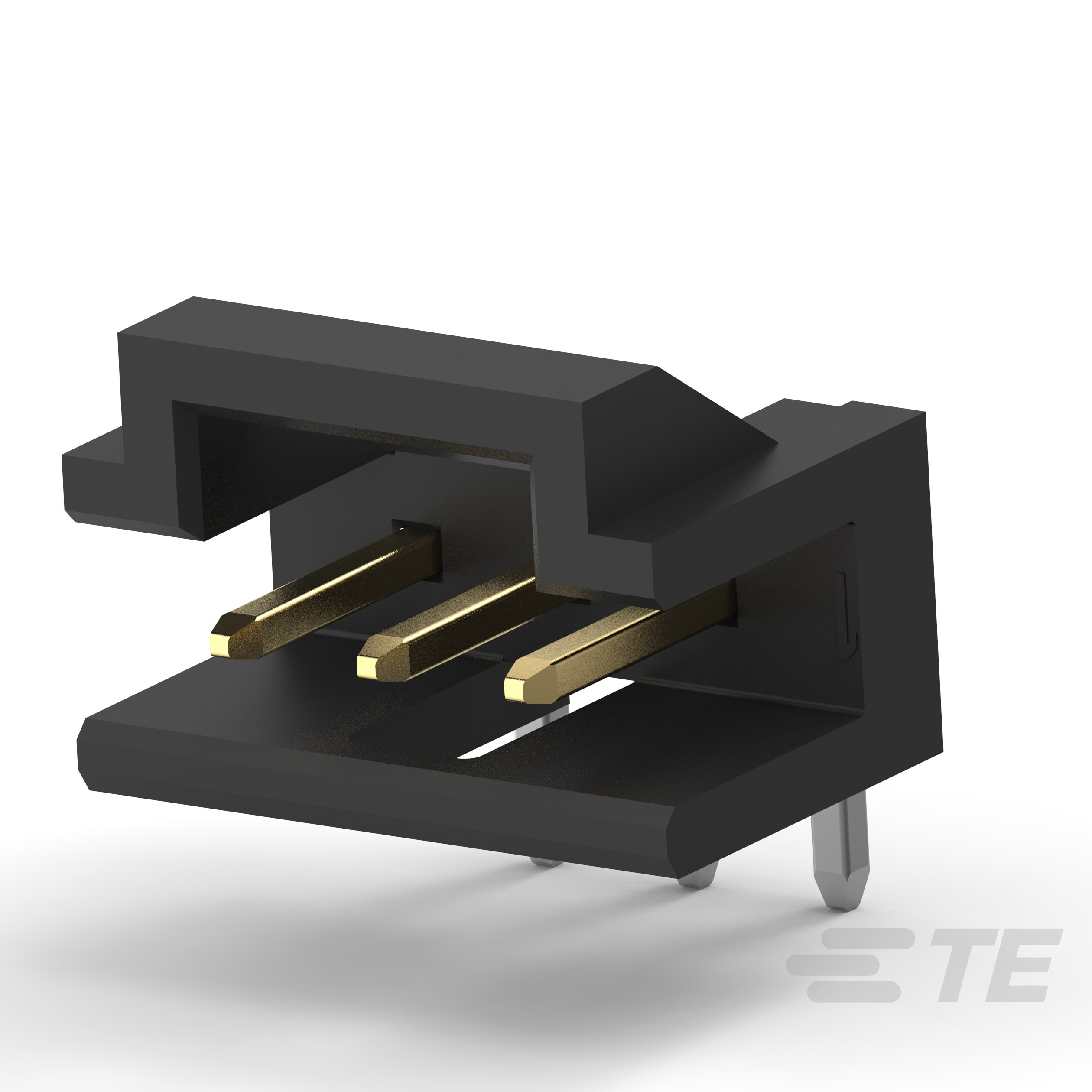 2823404-4 TE Connectivity AMP Connectors  Headers Male Pins