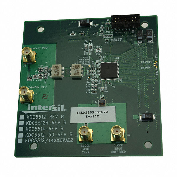 ISLA110P50IR72EV1Z Renesas Electronics Corporation  Cartes d'évaluation des convertisseurs analogique-numérique (CAN)