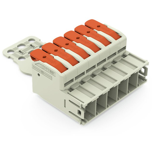 832-1206/334-000 WAGO Corporation  Spine e prese di testa