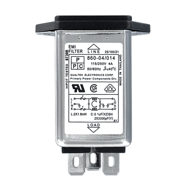 860-04/014 Qualtek  Moduli di ingresso alimentazione (PEM)