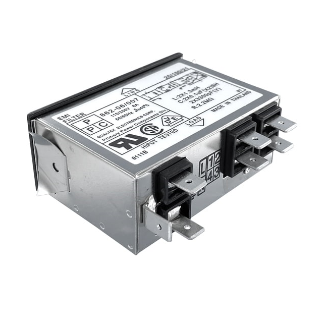 862-06/007 Qualtek  Power Entry Modules (PEM)