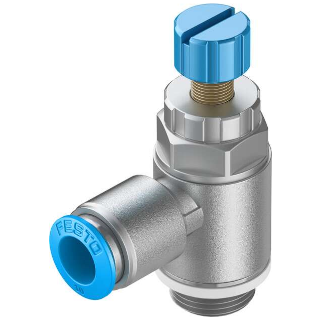 GRLA-3/8-QS-10-RS-D Festo Corporation Válvulas y control