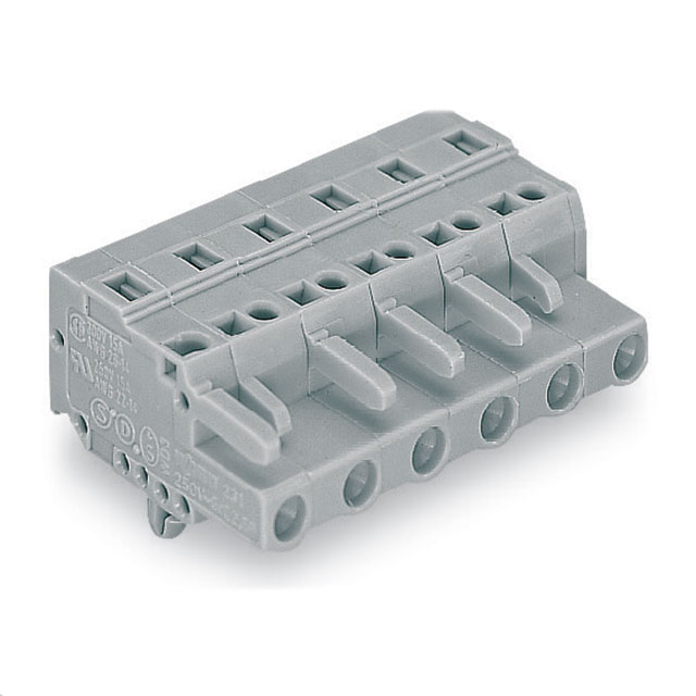 231-205/008-000 WAGO Corporation  Stiftleisten, Stecker und Buchsen