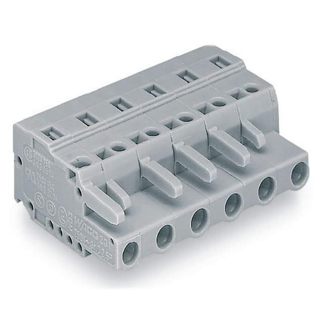231-202/026-000 WAGO Corporation  Embases, fiches et prises