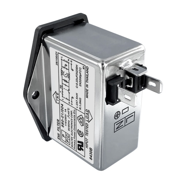 880-01/004 Qualtek  Power Entry Modules (PEM)