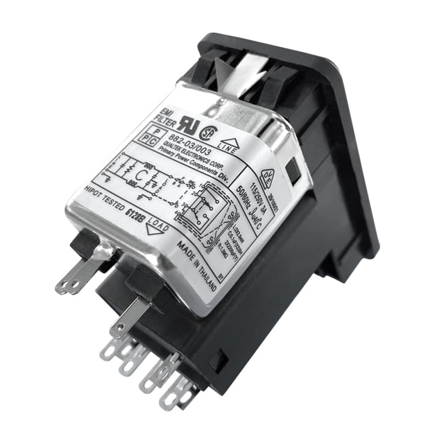 882-03/003 Qualtek  Power Entry Modules (PEM)