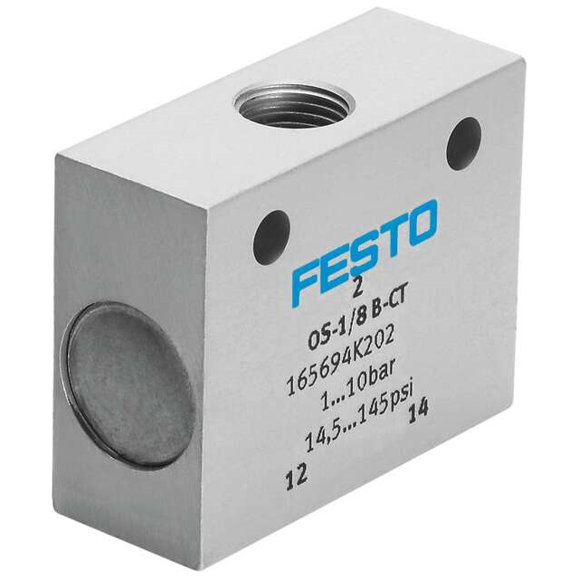OS-1/4-B Festo Corporation Ventile und Steuerung