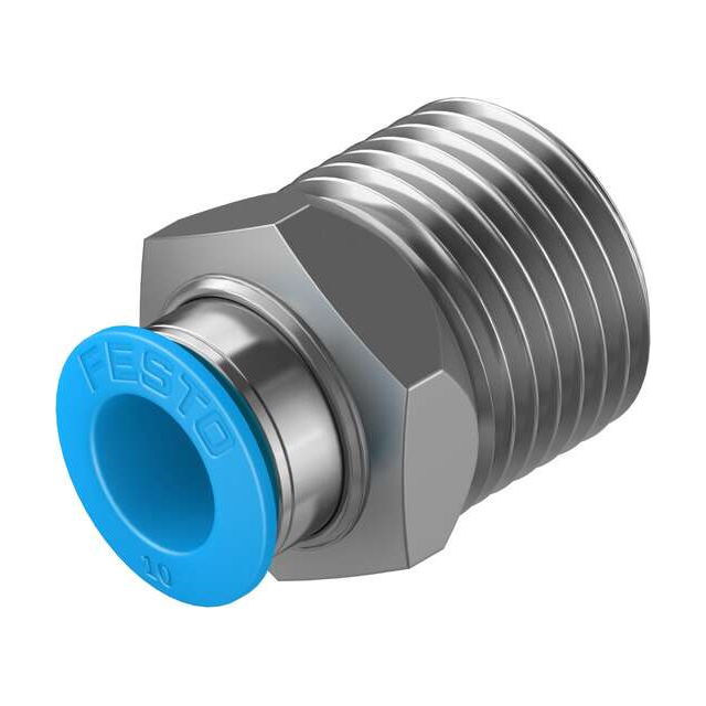 QS-1/2-10 Festo Corporation Raccords, coupleurs et distributeurs