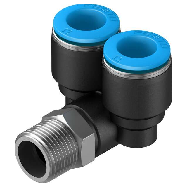 QSYL-3/8-12 Festo Corporation Raccords, coupleurs et distributeurs