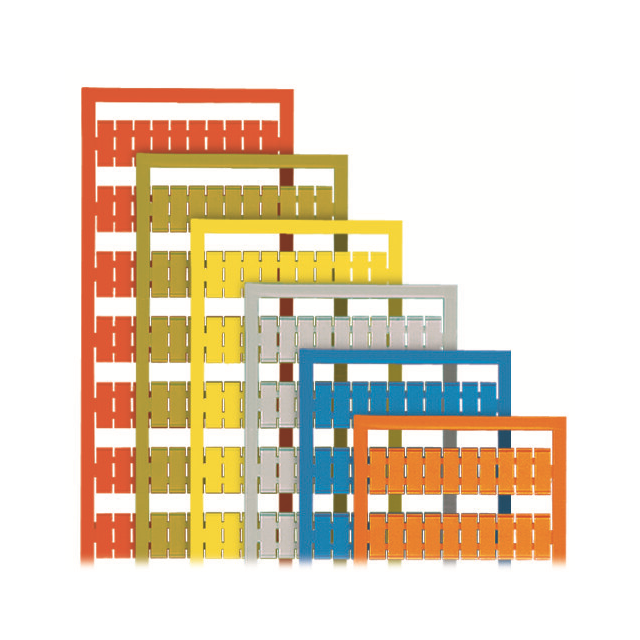 209-701/000-012 WAGO Corporation  Terminal Block Marker Strips
