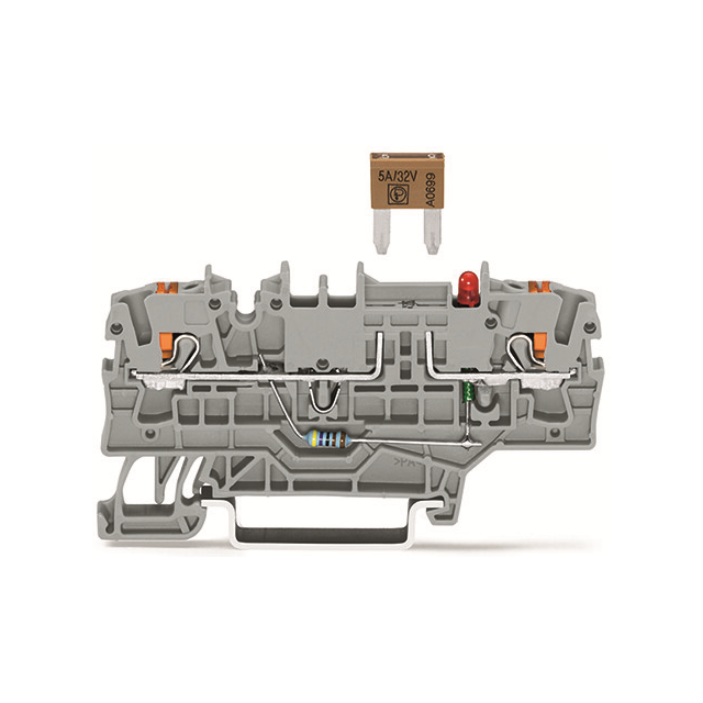 2202-1981/1000-429 WAGO Corporation  Din Rail Channel