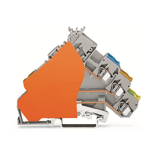 280-575/280-323 WAGO Corporation  Canal de riel DIN