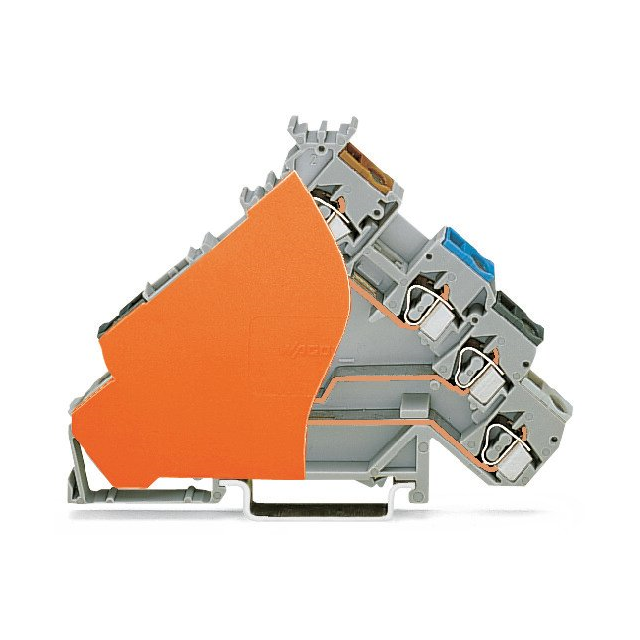 280-588/280-323 WAGO Corporation  Canale guida DIN