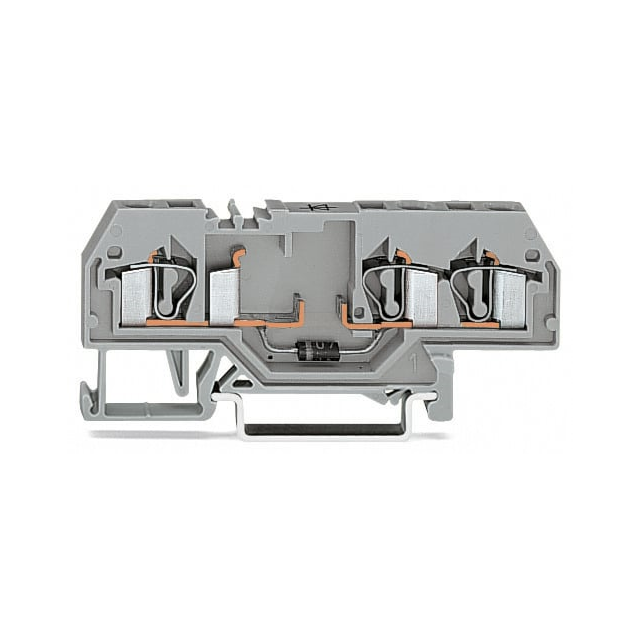 281-673/281-410 WAGO Corporation  Canal sur rail DIN