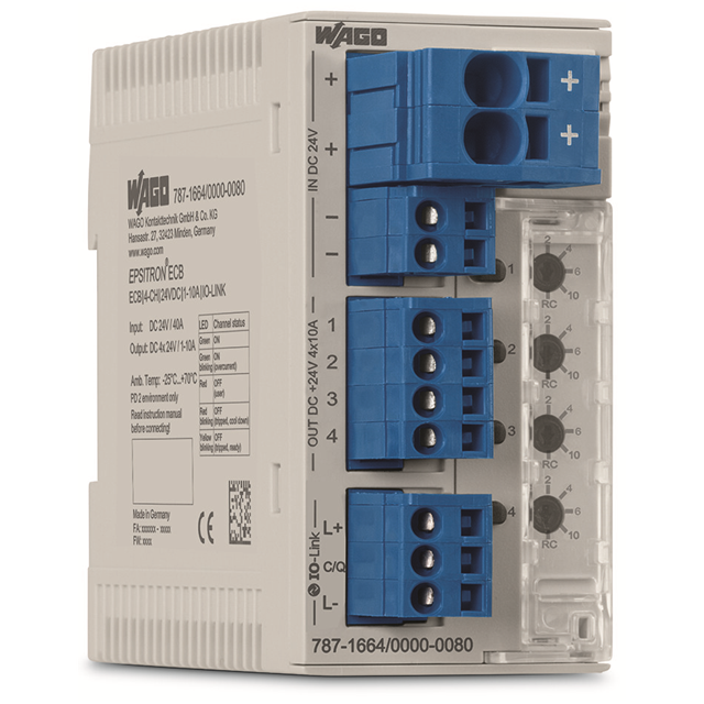 787-1664/000-080 WAGO Corporation Circuit Breakers