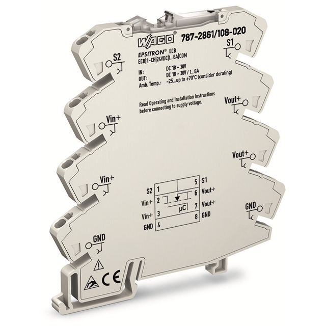 787-2861/108-020 WAGO Corporation Leistungsschalter