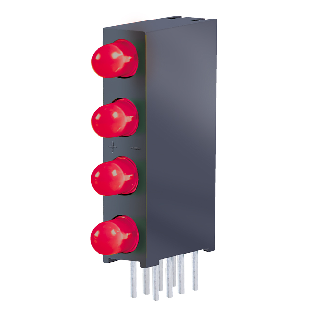 WP1533BQ/SURDK Kingbright  Indicateurs de circuits imprimés, tableaux, barres lumineuses, graphiques à barres