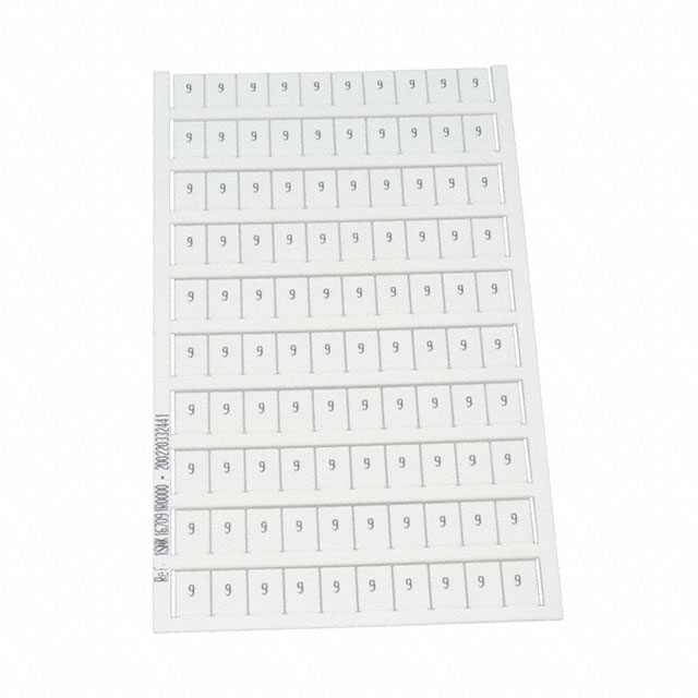 1SNK167091R0000 TE Connectivity ENTRELEC  Strisce di marcatura per morsettiere