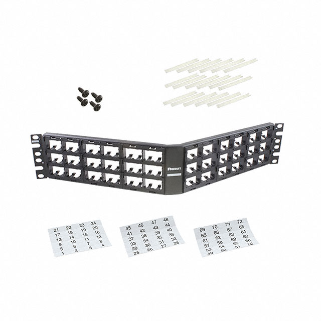 CPPLA72WBLY Panduit Corp  Patchbay-Buchsenfelder