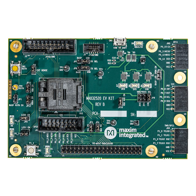 MAX32520-KIT# Analog Devices Inc./Maxim Integrated  Cartes d'évaluation DSP MCU intégrées