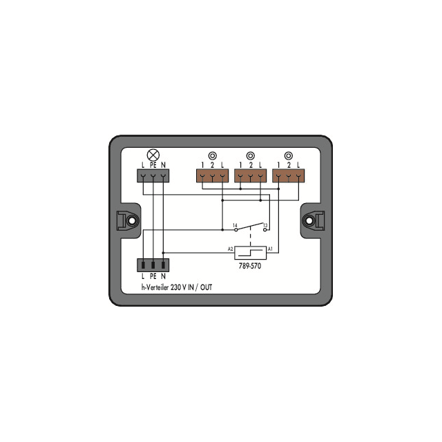 899-632/101-000 WAGO Corporation  Distribución de energía