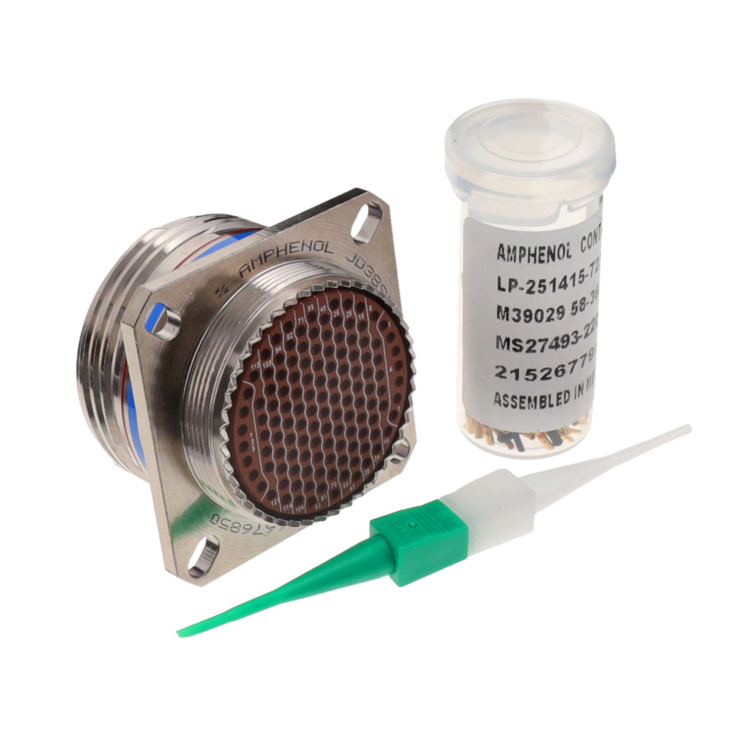 D38999/24WJ19SN Amphenol Aerospace Operations  Rundsteckverbinderbaugruppen