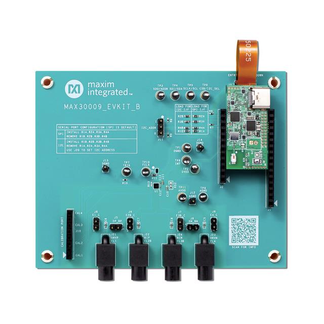 MAX30009ENA+ Analog Devices Inc./Maxim Integrated  Analog Front End (AFE)