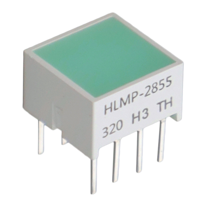HLMP-2855-GH000 Broadcom Limited  Leiterplattenanzeigen Arrays Lichtbalken Balkendiagramme