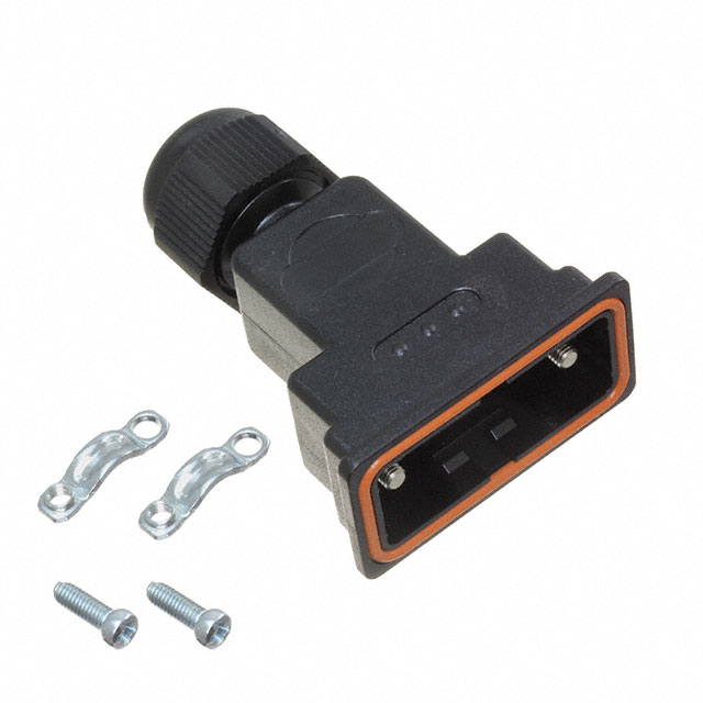 9670090439 HARTING  Capots de connecteurs D-Sub en forme de D