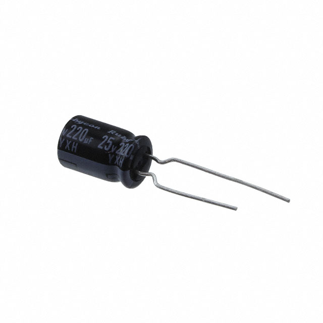 25YXH220MEFCTA8X11.5 Rubycon  Aluminum Electrolytic Capacitors