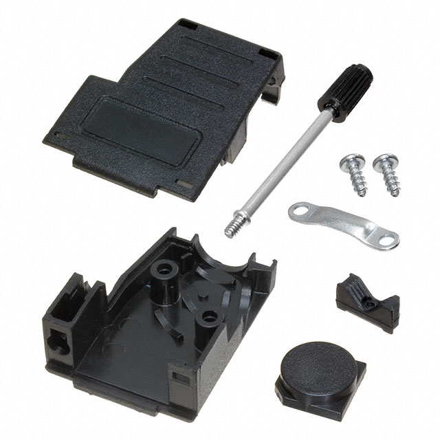 ACOV-SUB-09NB12 Assmann WSW Components  Carcasas traseras para conectores D-Sub en forma de D