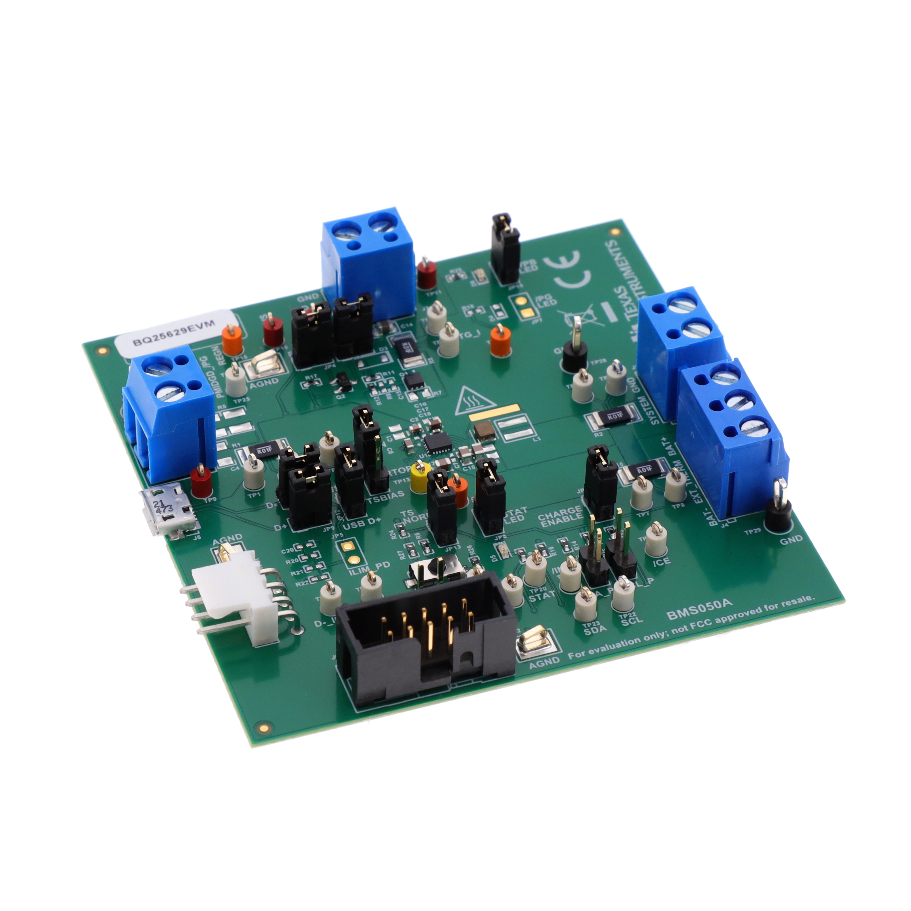 BQ25629EVM Texas Instruments  Cartes et kits d'évaluation et de démonstration