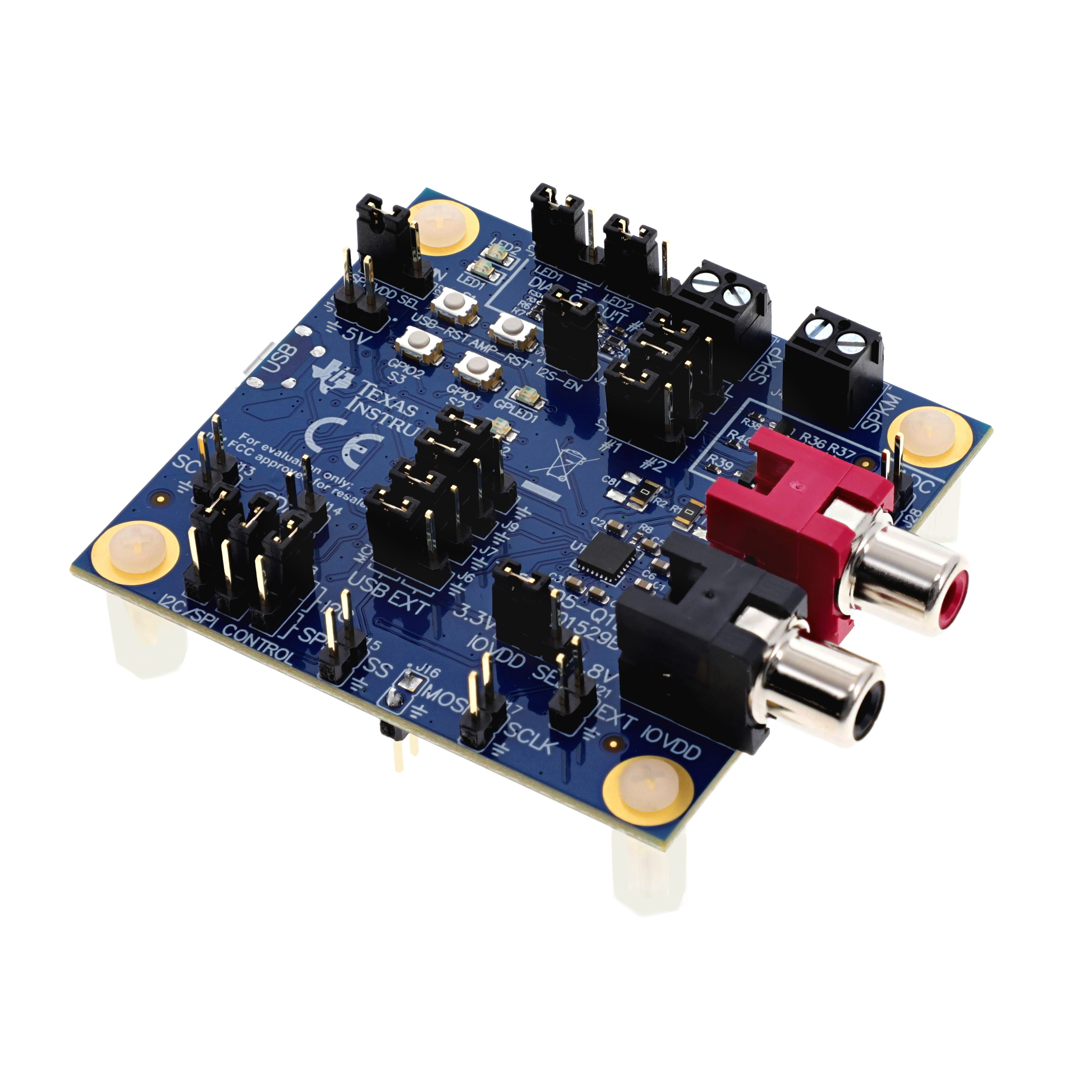 TAS2505-Q1EVM Texas Instruments  Cartes d'évaluation d'amplificateurs audio