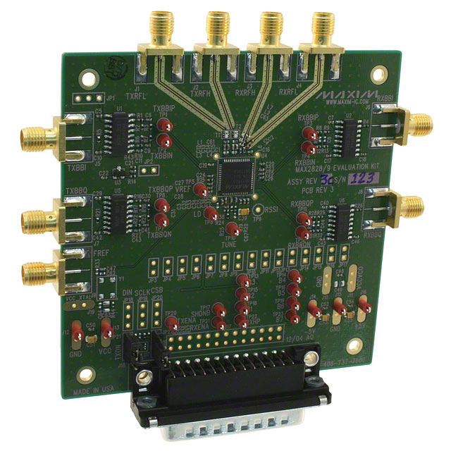 MAX2829EVKIT+ Analog Devices Inc./Maxim Integrated  Cartes de kits d'évaluation et de développement RF