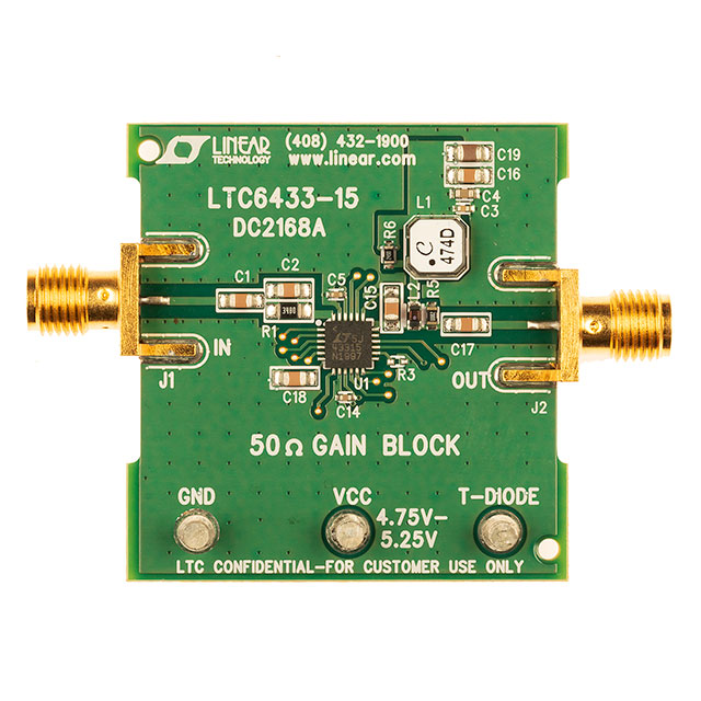 DC2168A Analog Devices Inc.  Cartes d'évaluation d'amplificateurs opérationnels