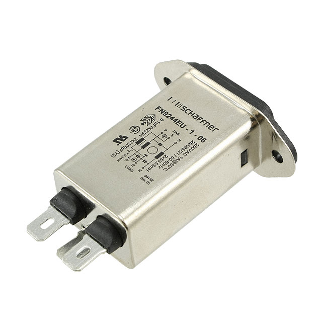 FN9244EU-6-06 Schaffner EMC Inc.  Modules d'entrée d'alimentation (PEM)