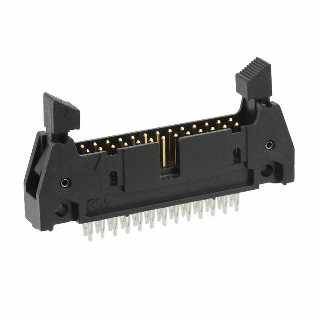 N3429-620T02RB 3M  Embases à broches mâles